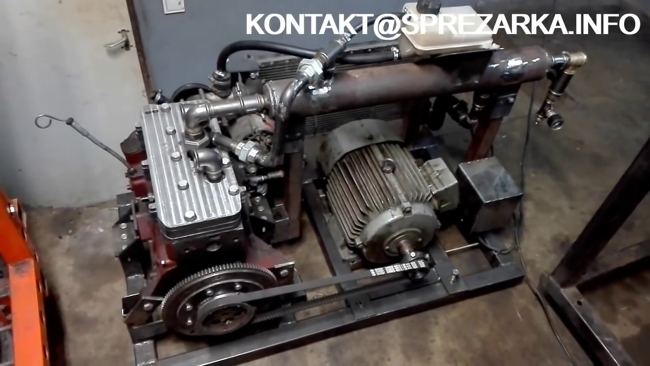Kompresor z silnika samochodowego FSO Polonez 1600