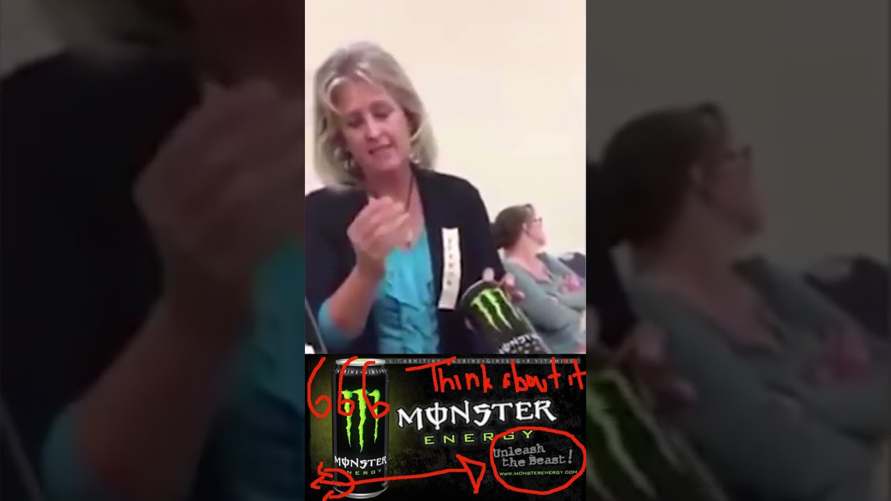 Monster Energy Drink Contains Demonic Symbols