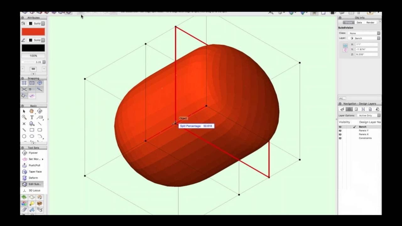 Быстрое 3D-изготовление с помощью Vectorworks Subdivision Modeling