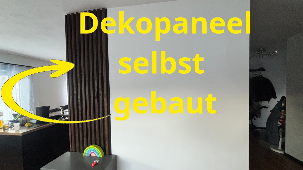 Akustik(Deko-)paneel als Raumtrenner DIY
