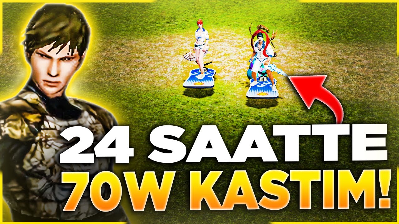 YENİ SUNUCUDA 24 SAATTE 70 WON KASTIM! 🔥 | Metin2 Safir#8
