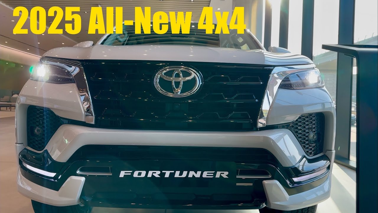 The 2025 New FORTUNER 4x4 VXR 4.OL 7 Seater Family SUV Interior and Exterior Review JDA Dubaivlogs.