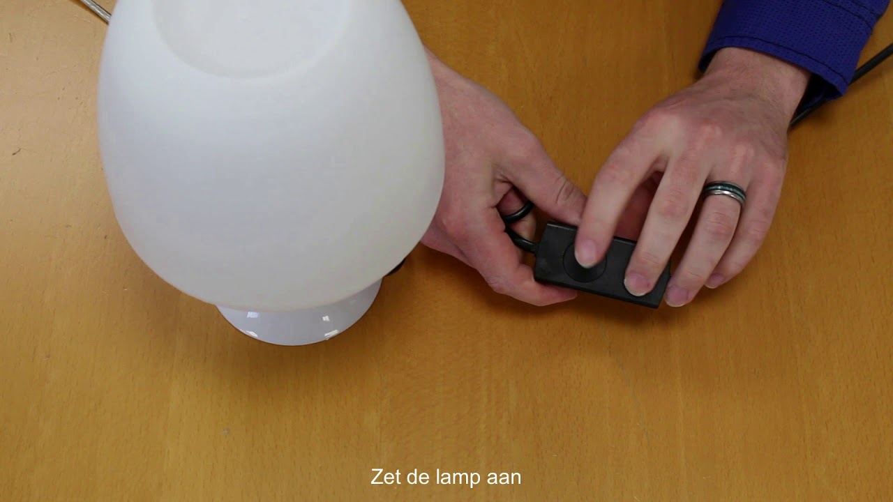 Dimmer aansluiten | Tradim 64202 - Smart led (filament) snoerdimmer met kabel en stekkers
