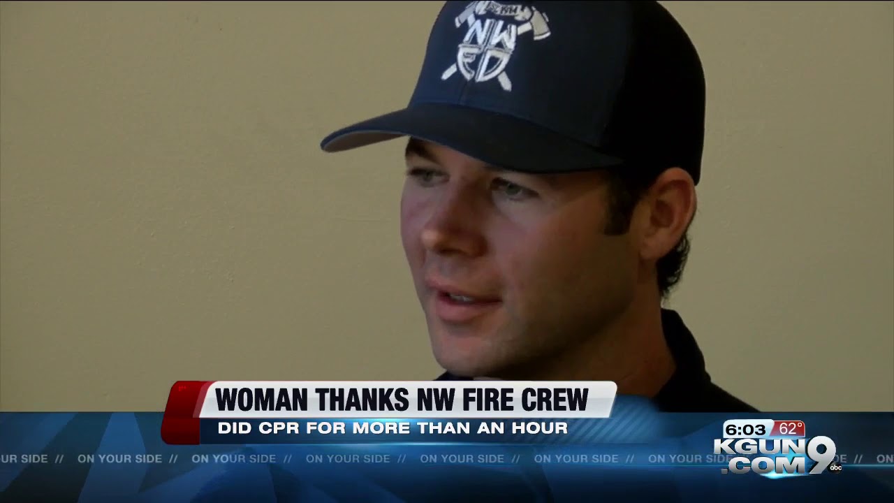 Northwest Fire crew performs CPR on woman for more than an hour, saves her life