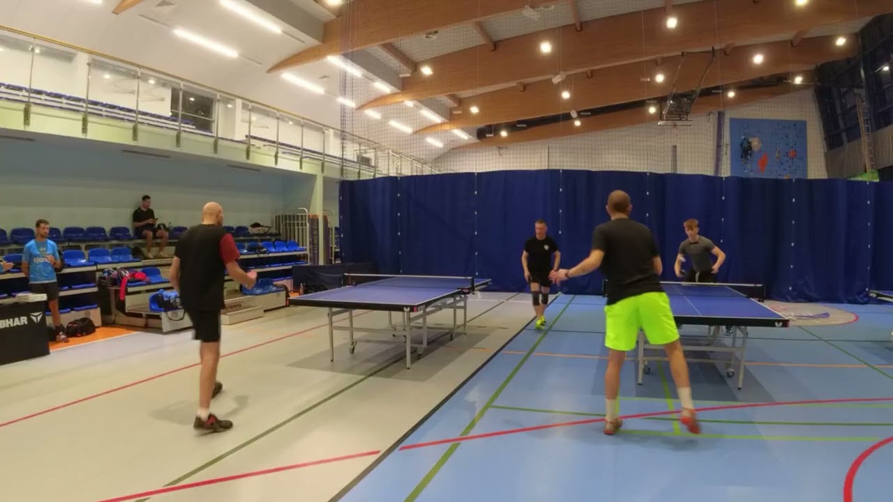 Pojedynek w grupie na turnieju Top 4 w Cedrach Wielkich. Mark Heliosz vs Paweł Kotynia.