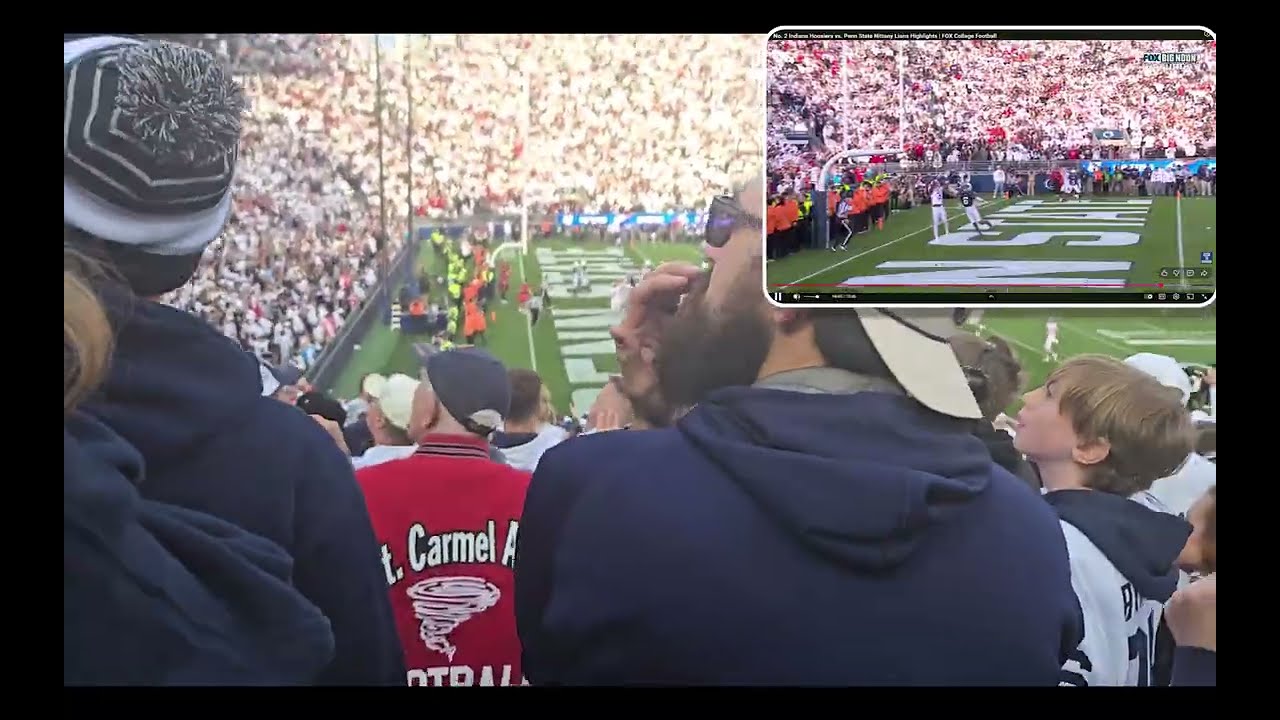 Indiana Hoosiers Stun Penn State - A fan's perspective