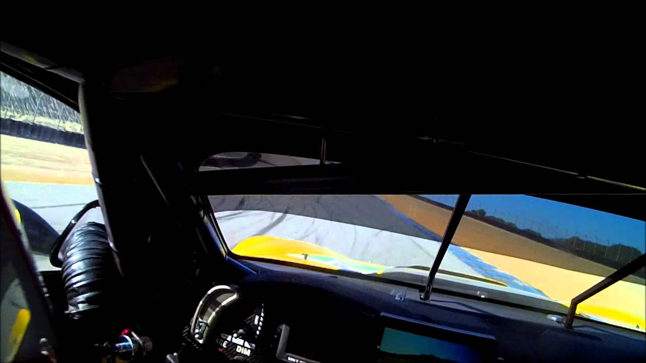 Laguna Seca Corvette C6.R - Helmet Cam - Tommy Milner