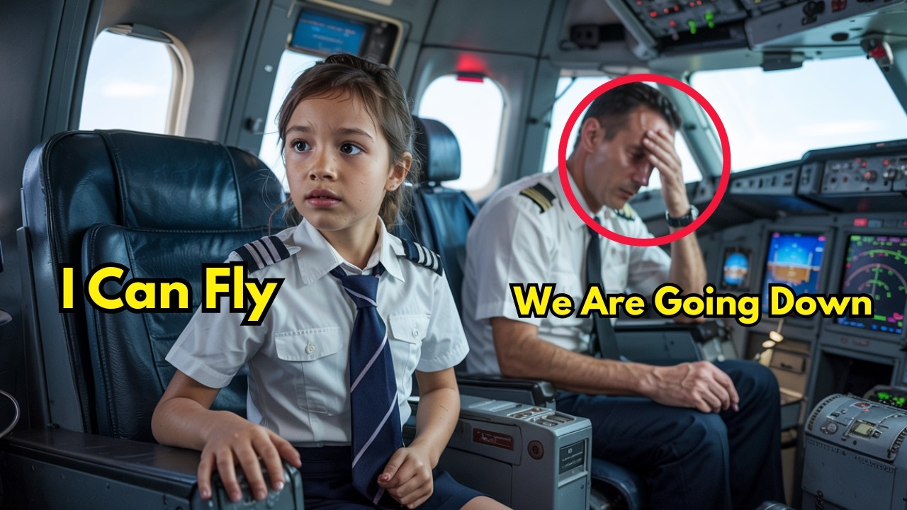 “Pilot Says ‘We’re Going Down’ — Until a 12-Year-Old Girl WalksIn and Says, ‘I Can Fly.’”