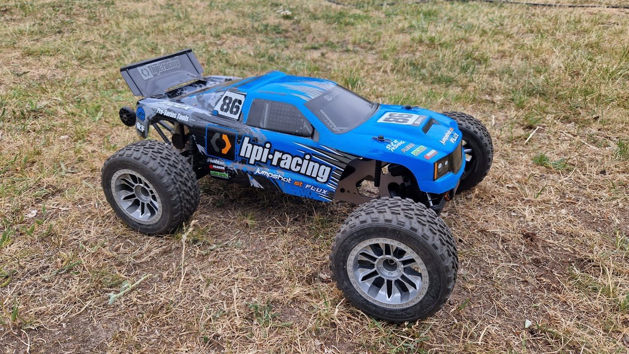 HPI JUMPSHOT ST FLUX UNBOX PREPARE AND MAIDEN RUN ON 2S LIPO