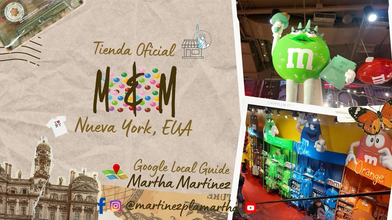 Entramos al M&M’S World New York 🗽 y nos cierran 🥲 | Martha Martínez 💫