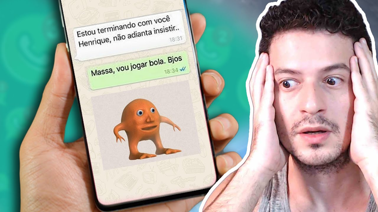 Pessoas TERMINANDO pelo WHATSAPP