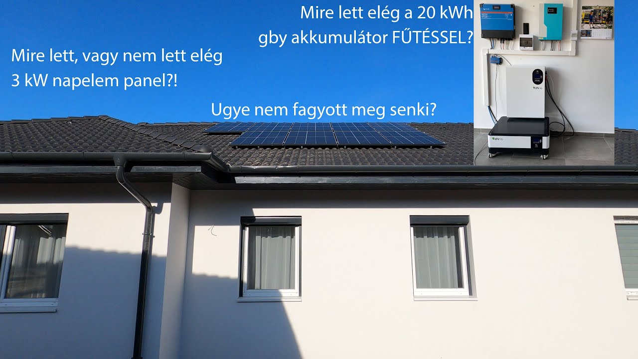Mire lett elég a 20 kWh gby akkumulátor fűtéssel