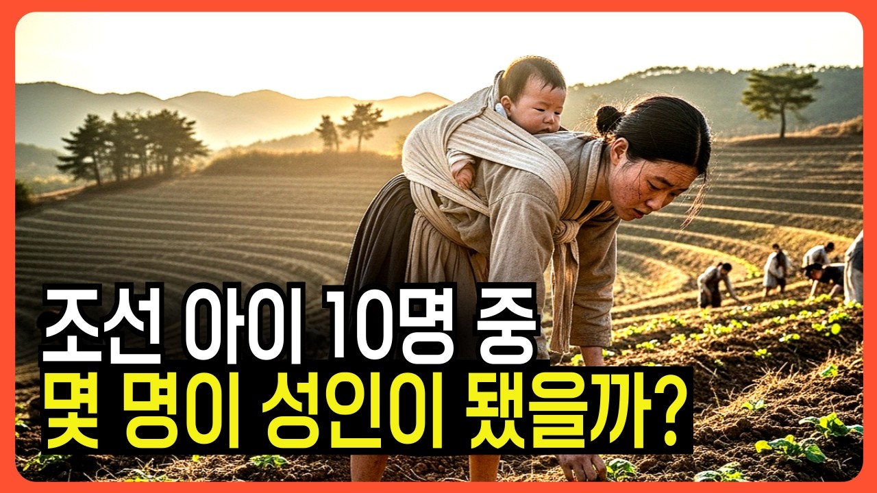 [한국사] 조선시대 사람들은 왜 빨리 죽었을까? 평균 수명 35세일 수 밖에 없던 이유