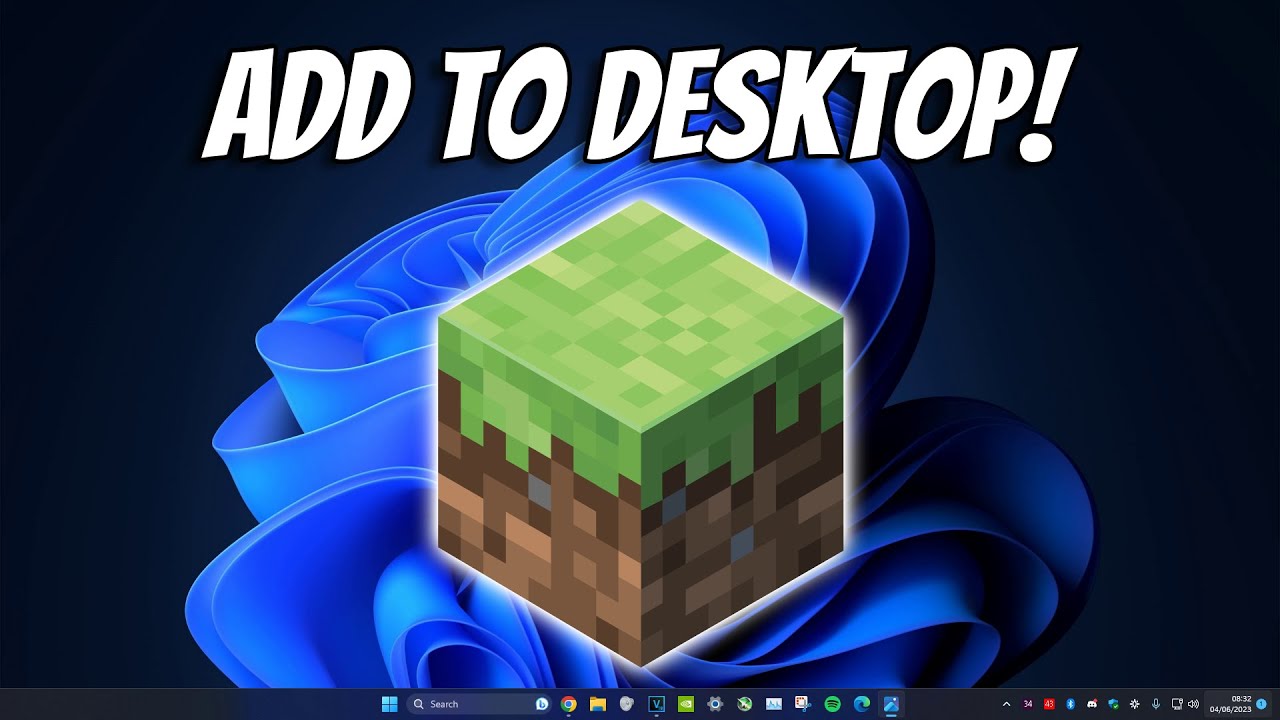 How To Add Minecraft Launcher To Desktop