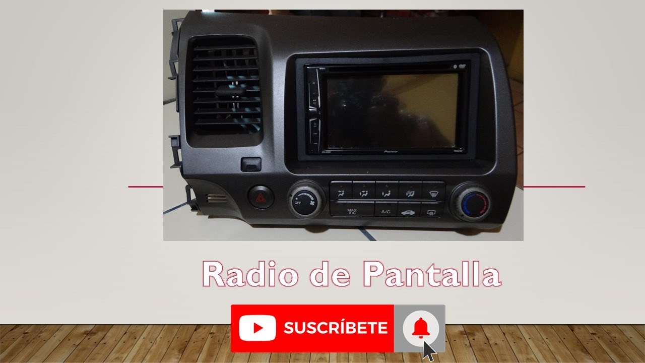 Instalación de Pantalla(Honda Civic 2006-2011)