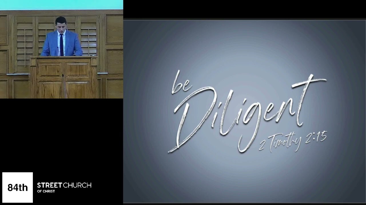 Be Diligent - Jeremiah Cox - January 1, 2023