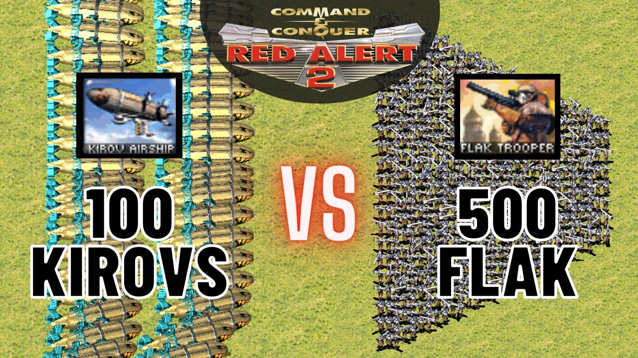 Flak vs Kirov - Red Alert 2 | Cash Prize! | Command & Conquer: Yuri's Revenge