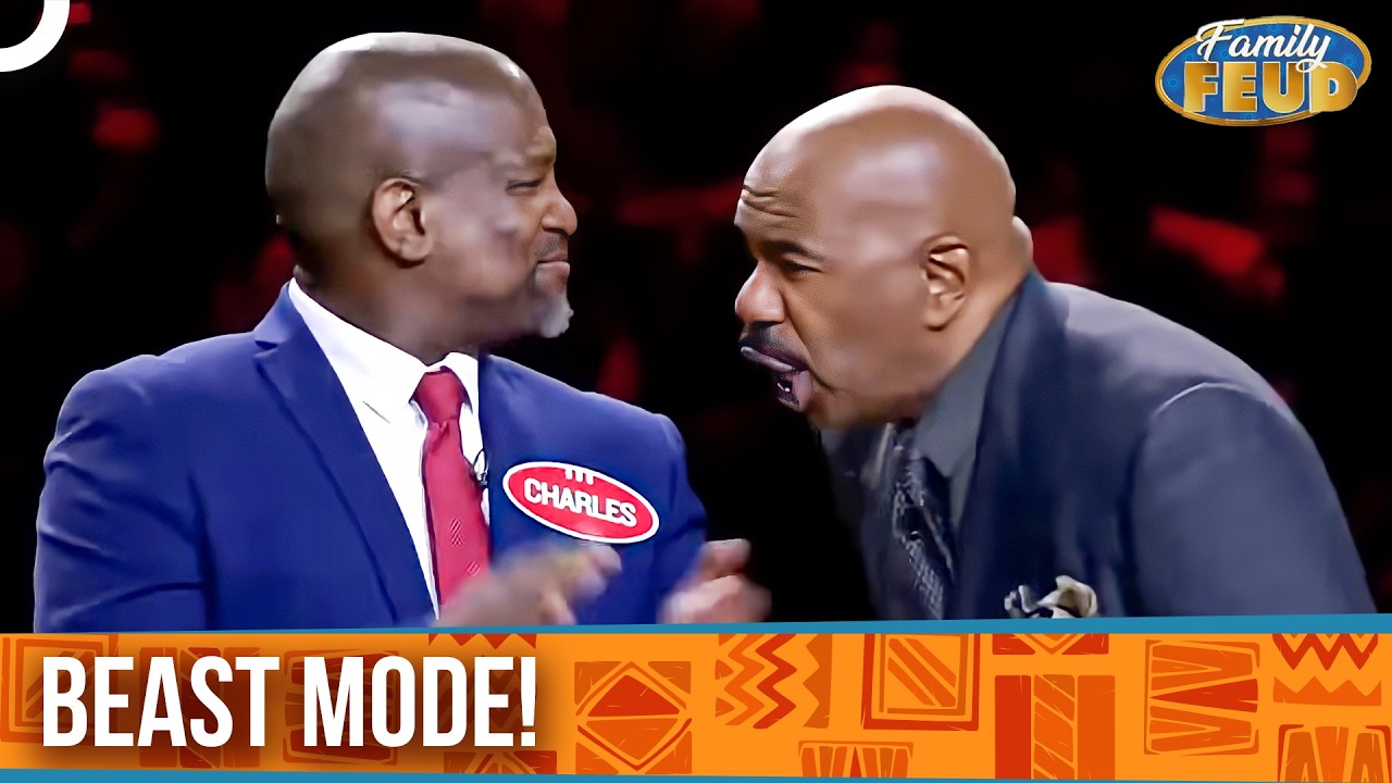 Steve Was SO HYPED For This Guy! | Fast Money | Family Feud Classics