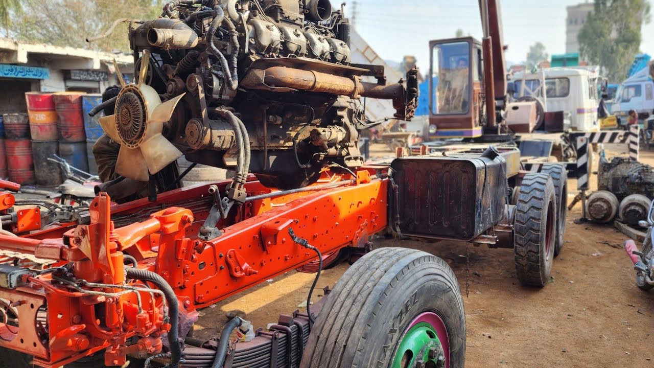 How Broken Truck Chassis Frame Repairing And Restoration Complete Video | Trucks Rebuild Process