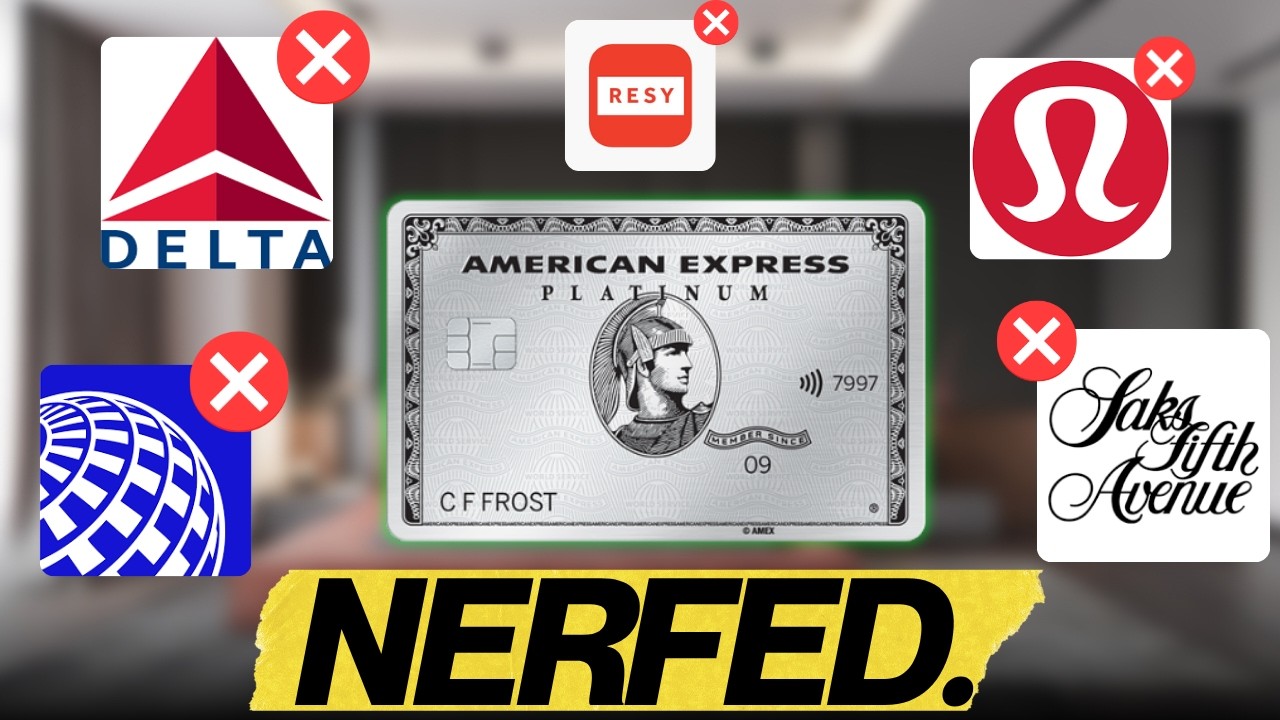 Amex по-тихому &laquo;режет&raquo; возможности карты Platinum...