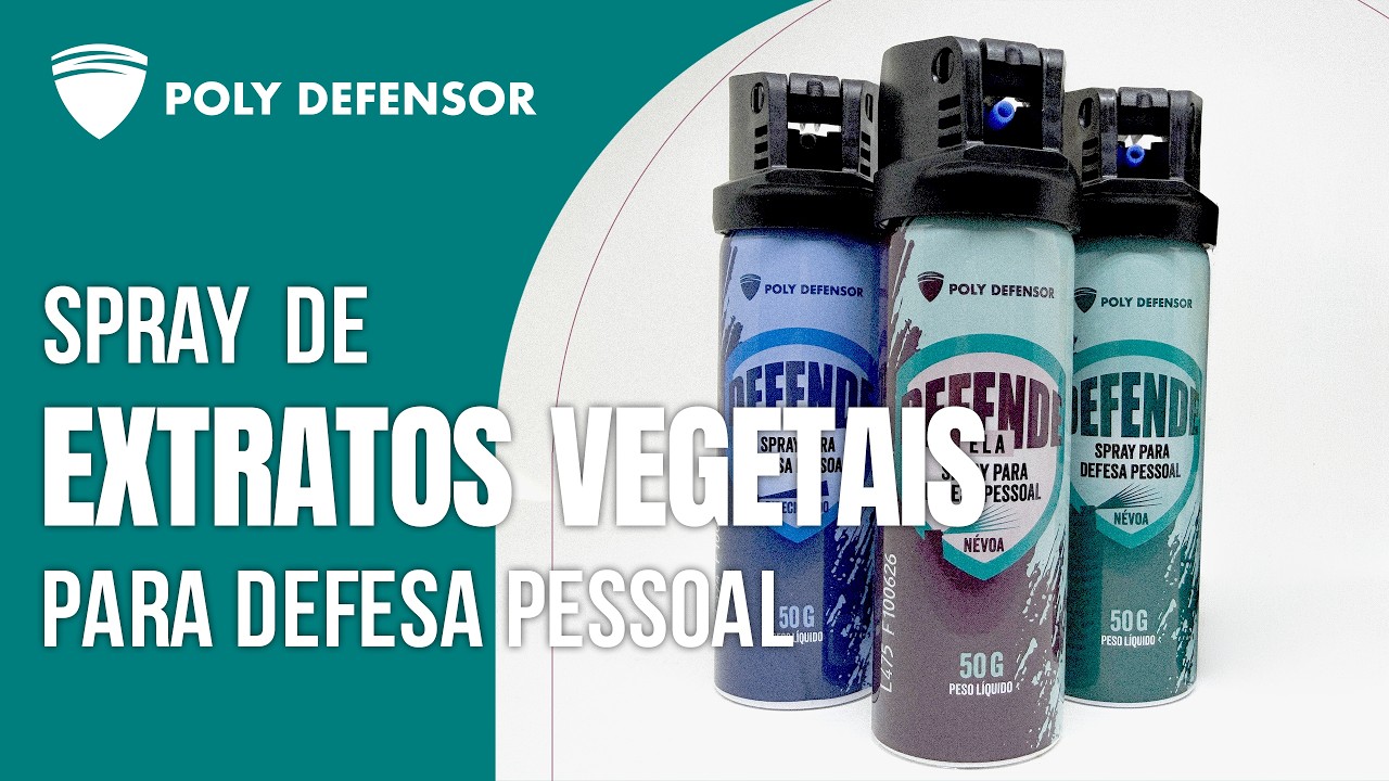 SPRAY DE EXTRATOS VEGETAIS PARA DEFESA PESSOAL