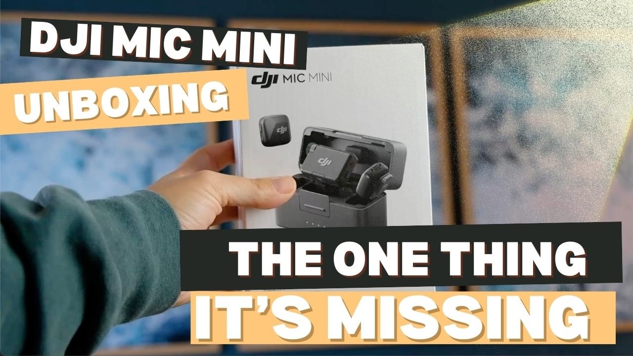 DJI Mic Mini Unboxing + The One Thing I Don’t Love About It