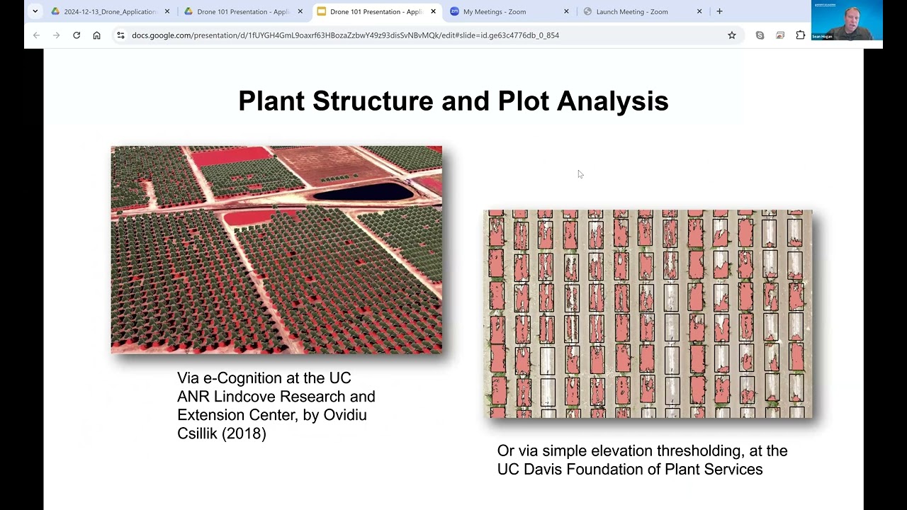 Webinar on Drones 101: Using Drones to Enhance Agricultural Extension and Research.