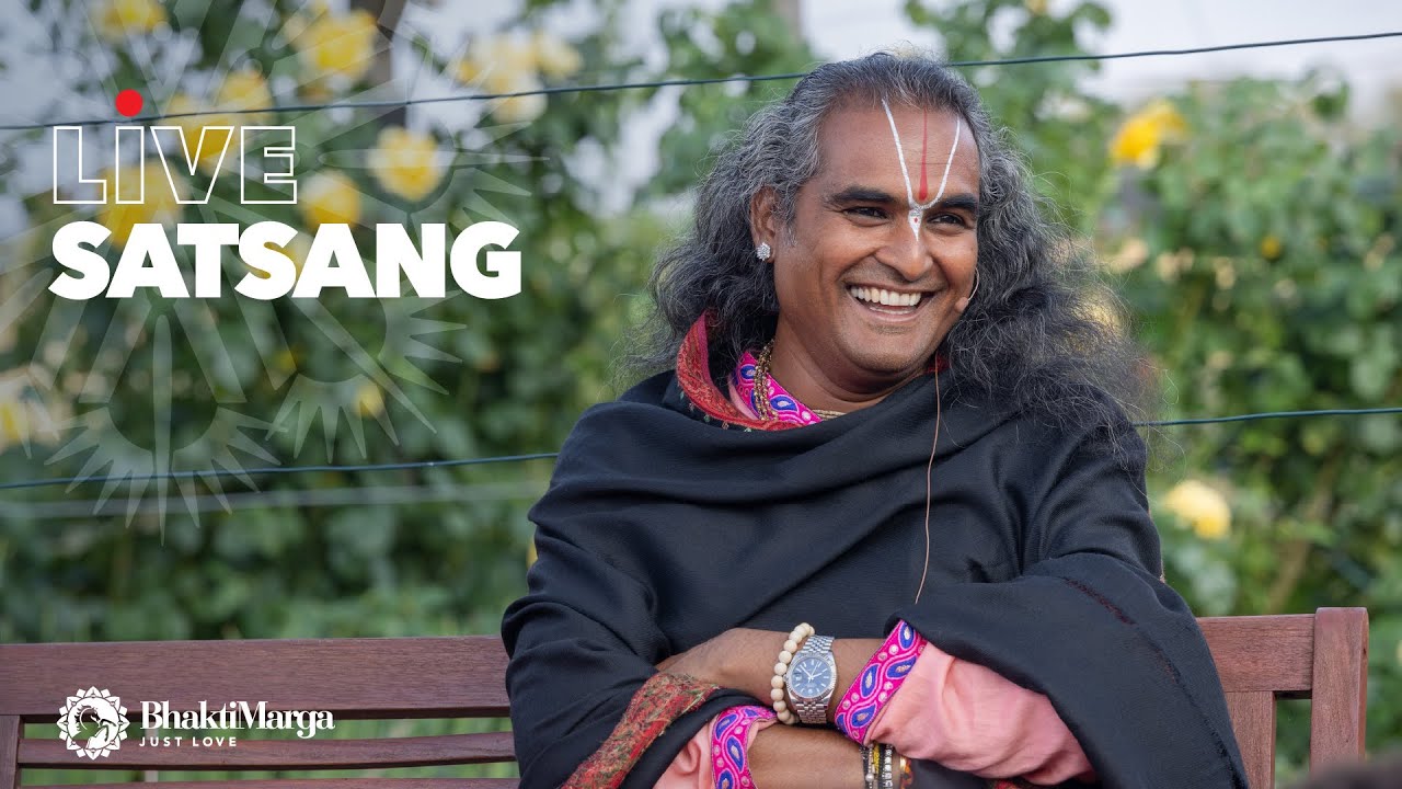 Satsang with Paramahamsa Vishwananda - LIVE