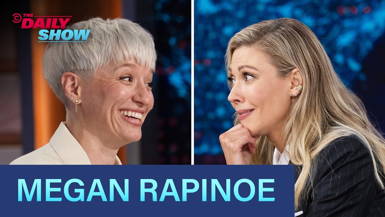 Megan Rapinoe on Activism, Life Post-Soccer & New Podcast &ldquo;Why Are You Like This&rdquo; | The Daily Show