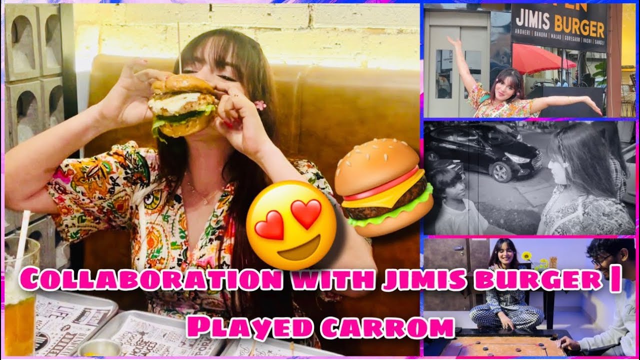 Jimis mai bohot khaya humne🍔 | Played Carrom| trying daily vlog | Shifa Memon