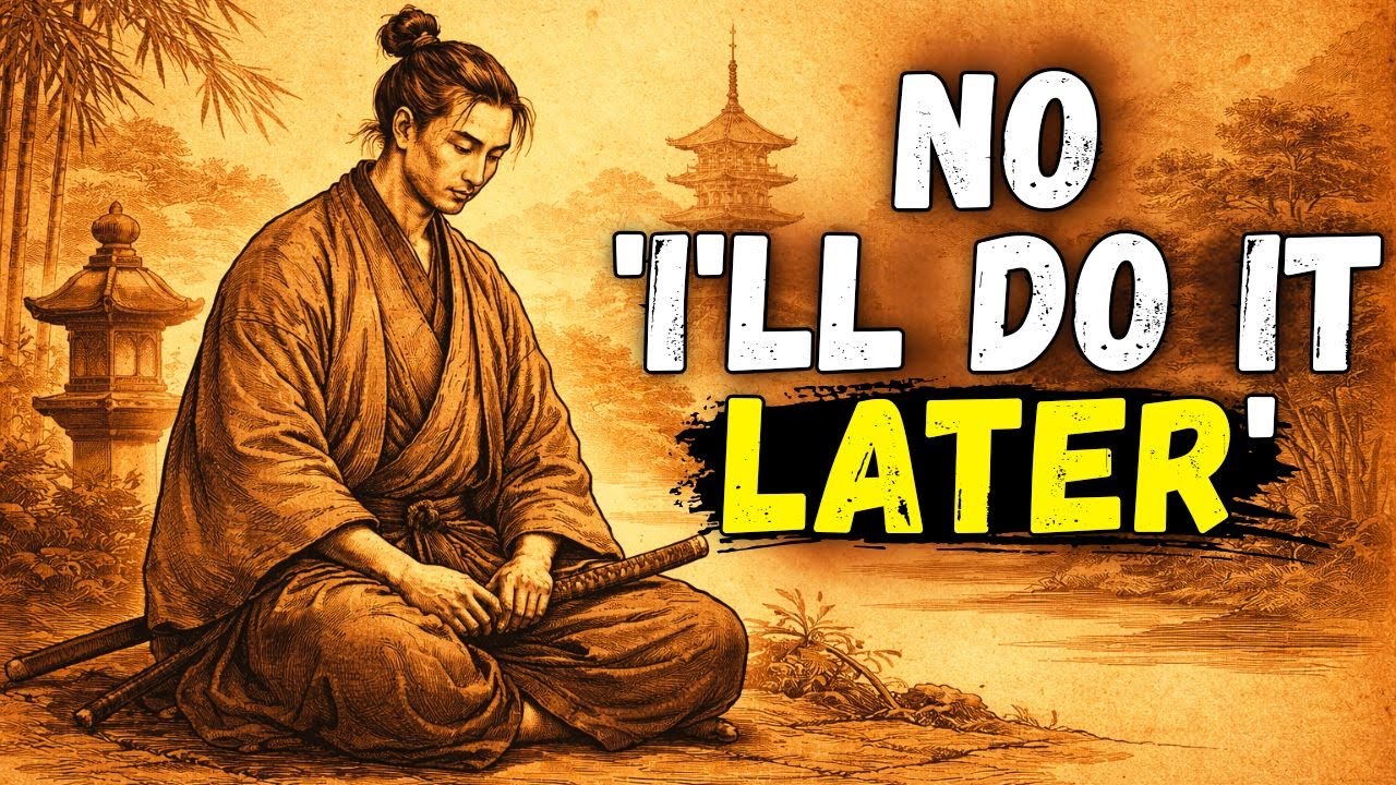 While You PROCRASTINATE, the Japanese Method That Destroys Your INDISCIPLINE!