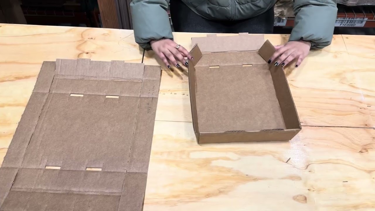 Tray SL top 3300000 – Box Folding Demonstration