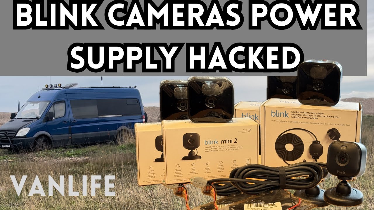 Блок питания BLINK MINI 2 240 В, взломанный на 5 В для системы видеонаблюдения VAN LIFE