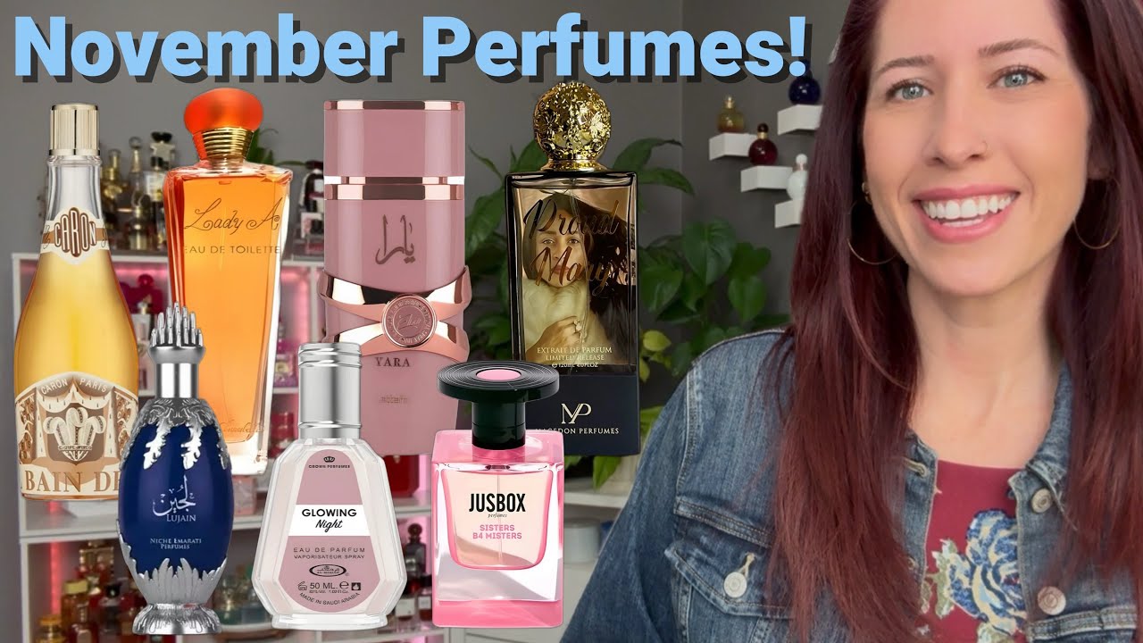 NEW PERFUMES IN MY COLLECTION! NOVEMBER PERFUMES! #perfumecollection #newperfume 