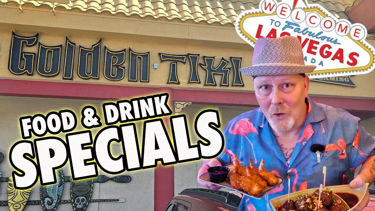 Iconic Tiki Bar Happy Hour Specials in Las Vegas