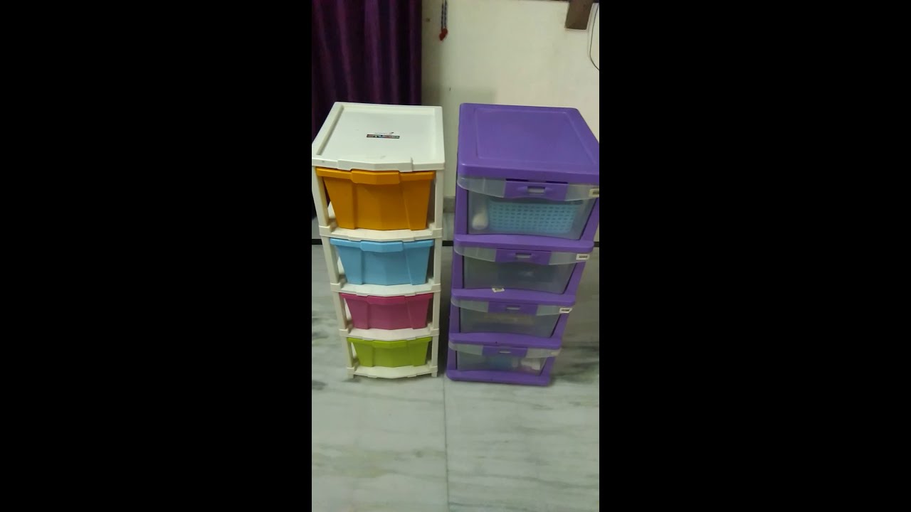 joyful studio or nilkamal plastic drawer