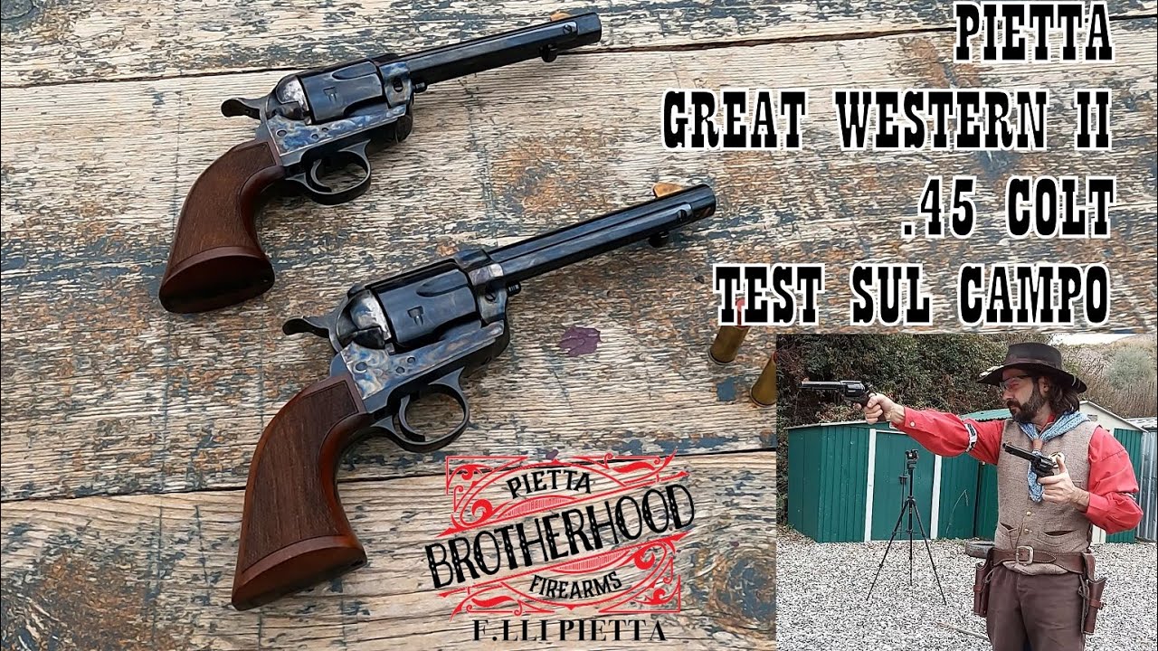 Pietta Great Western 2 |  Test sul campo