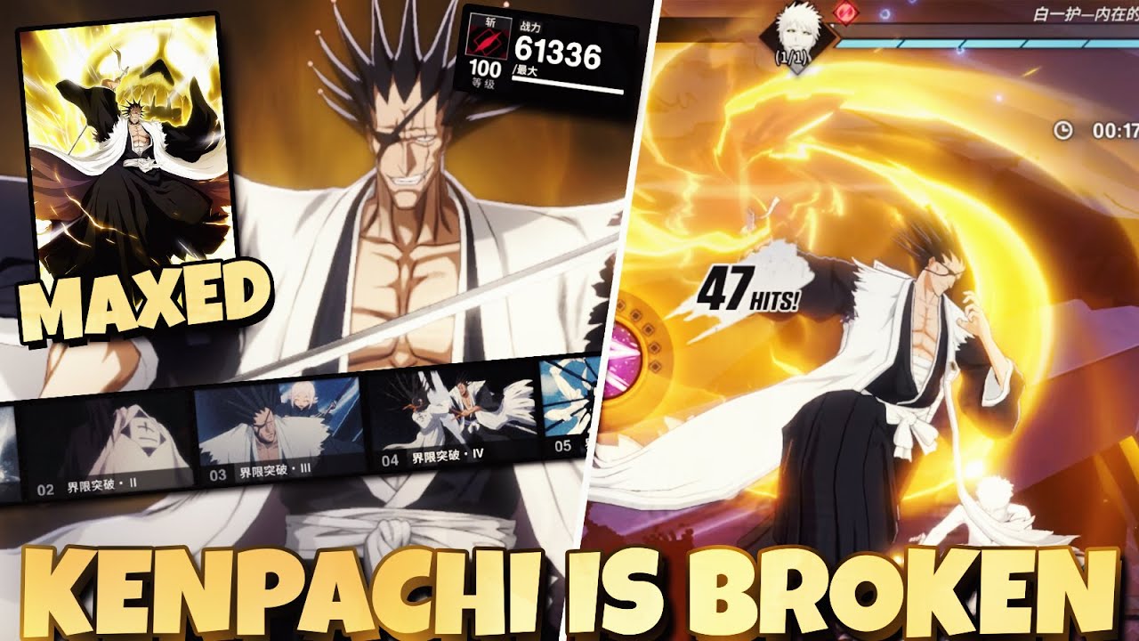 KENPACHI IS BROKEN HOWEVER THERE IS A BIG CATCH ON HOW TO GET HIM BROKEN TIER -Bleach Soul Resonance