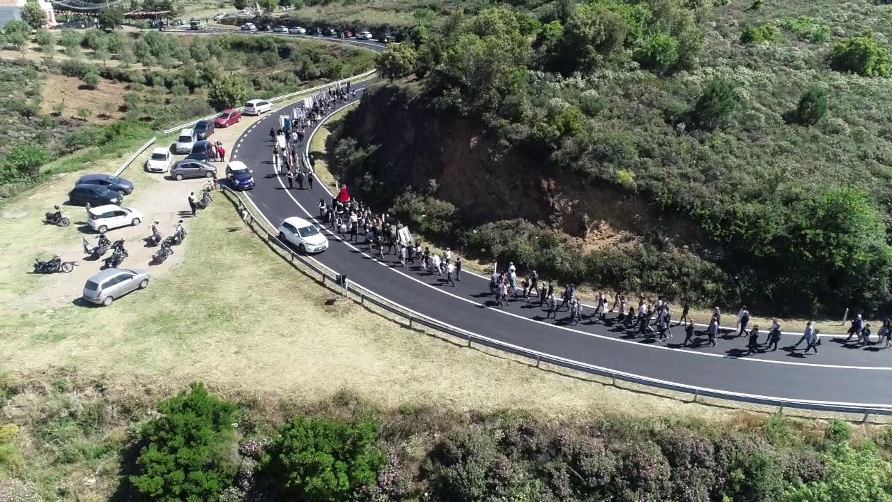 Processione Santa Barbara, Burcei 2019