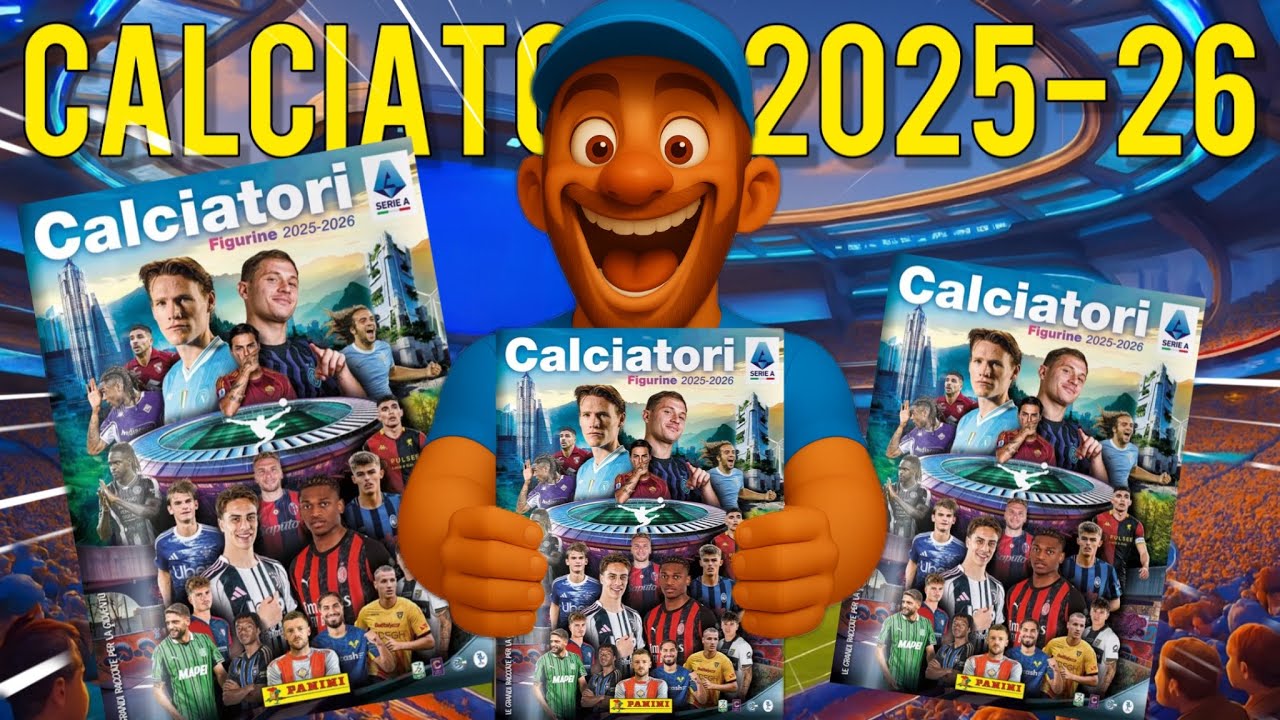 🇮🇹 SUA MAESTÀ L’ALBUM DEI CALCIATORI 2025-26 Panini!🇮🇹 VI DICO COSA NE PENSO! 🤔 @panini 