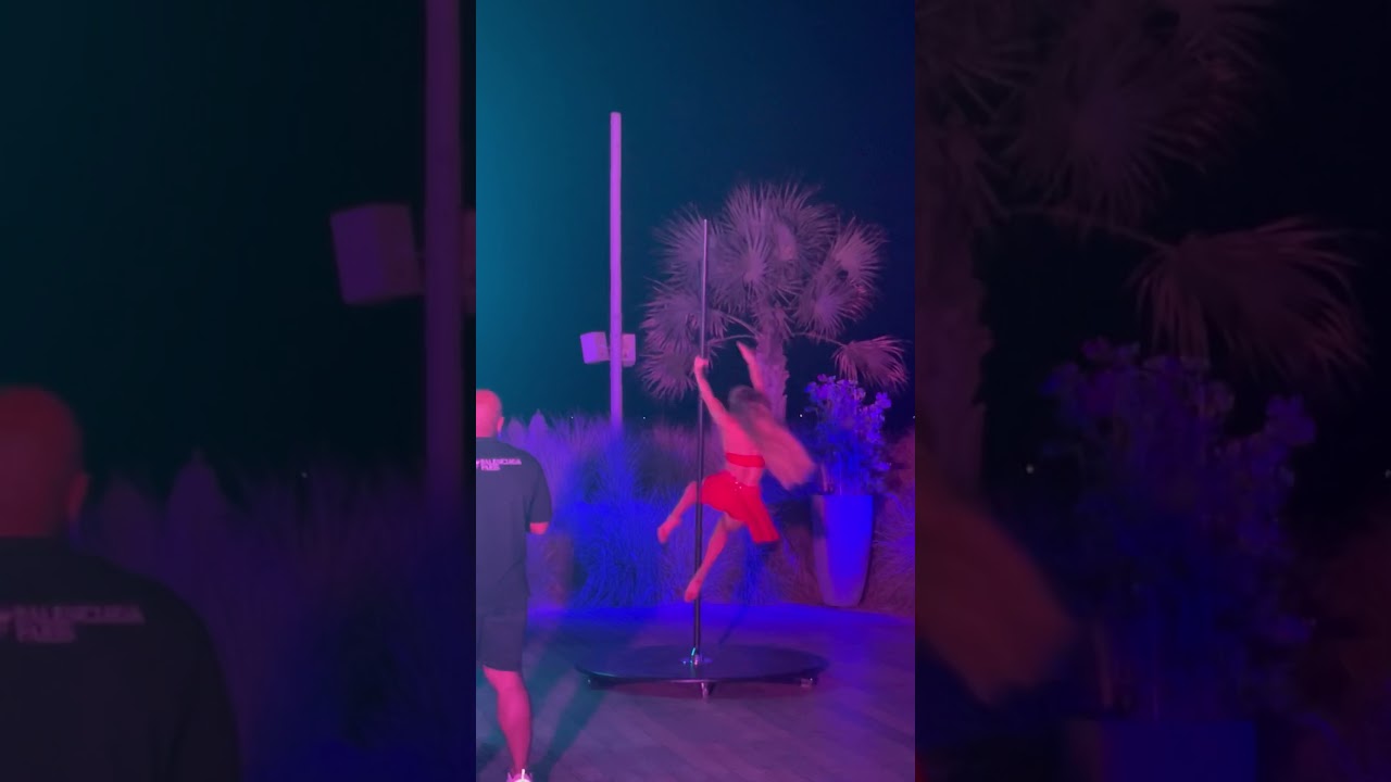 Pole Dance performance to Billie Eilish No time to Die in Dubai