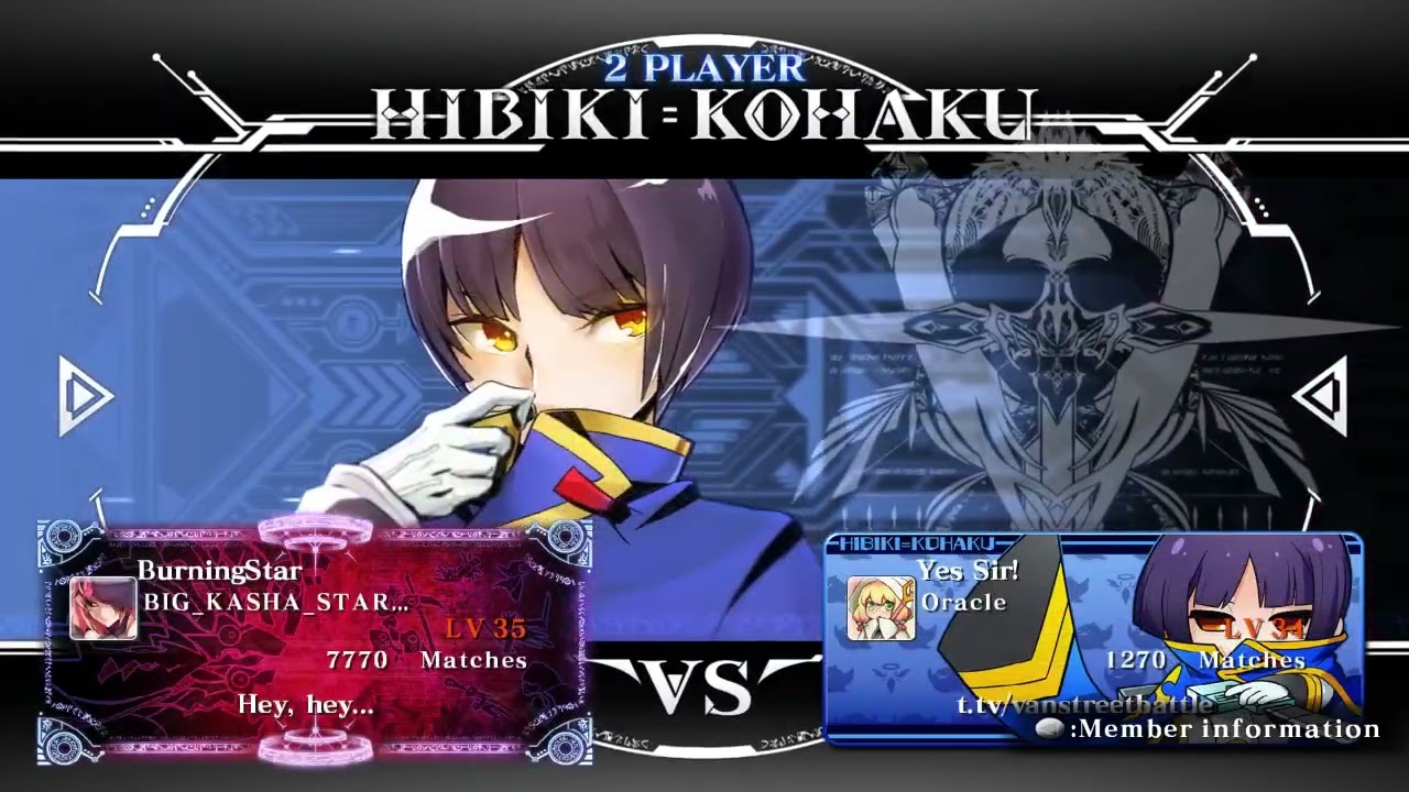 BBCF 2.0 (Rollback) - Kasha (Nine) vs. Oracle (Hibiki) Set 2