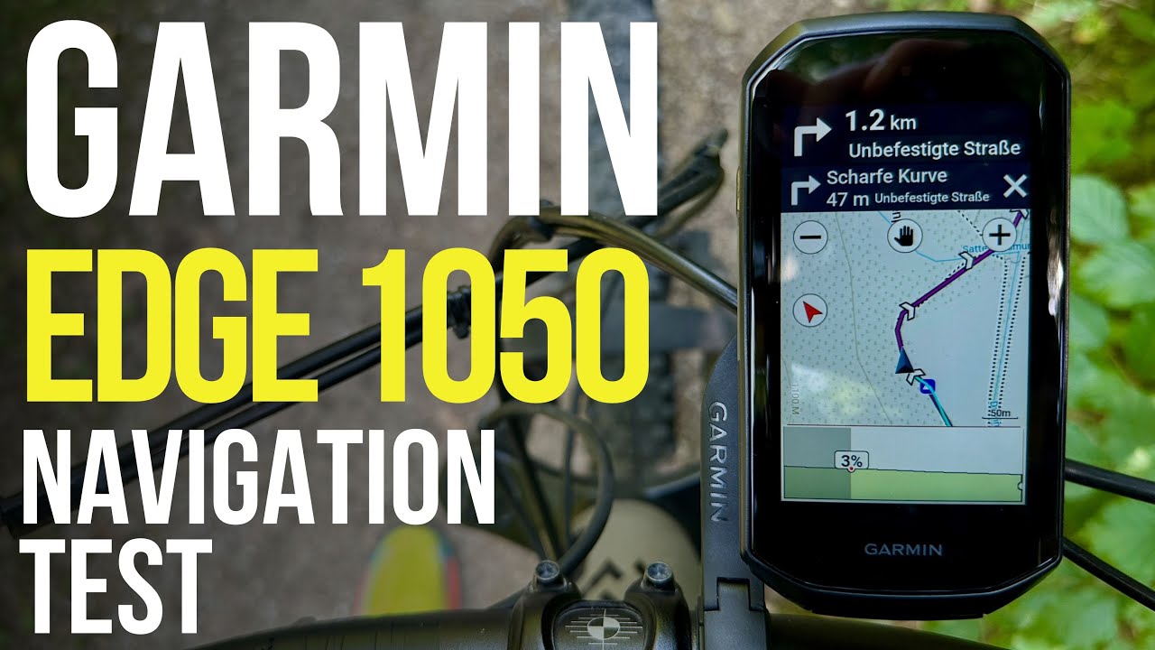 Garmin Edge 1050 mit LCD Display Navigation im Test