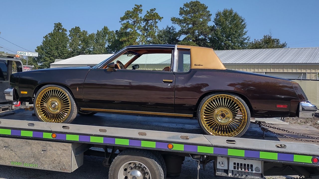 stitched by slick snoops 78 cutlass custom interior on 24 forgiato