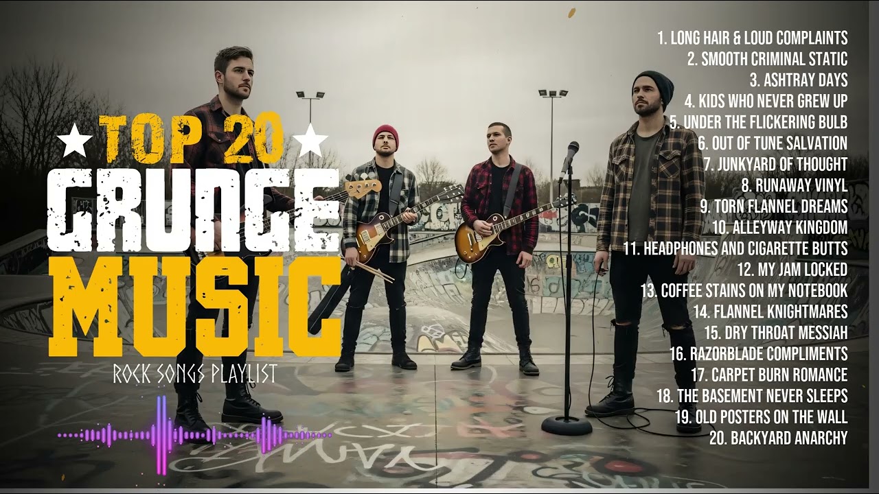 Best Grunge Music Playlist | The Best Alternative Rock Music for 2026 Nirvana Style
