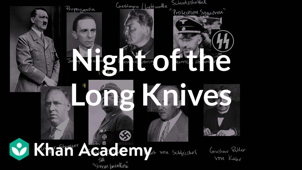 Night of the Long Knives | The 20th century | World history | Khan Academy