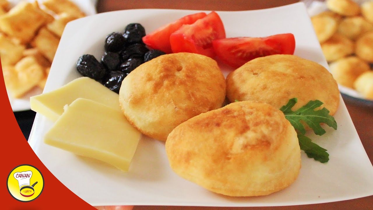Hızlı mayasız PİŞİ | Yağ &ccedil;ekmiyor anında kızarıyor 🤤 | Canandan Tarifler