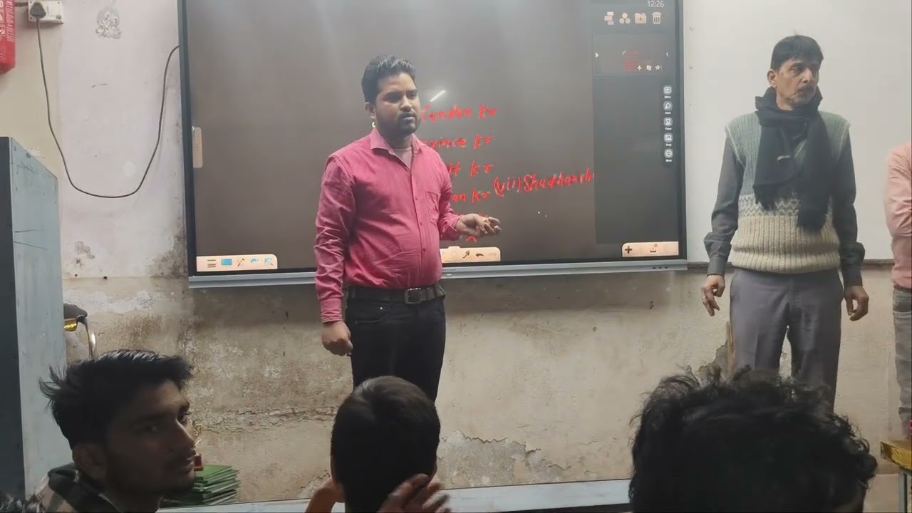 Teacher's motivation at the last time of exam 