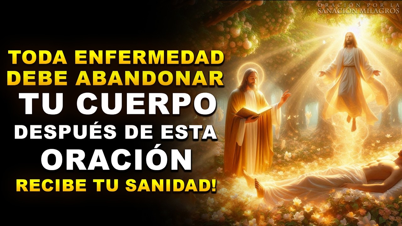 Por sus LLAGAS fui SANADO | ¡5 MINUTOS! de esta oración y las ENFERMEDADES deben ABANDONAR tu CUERPO