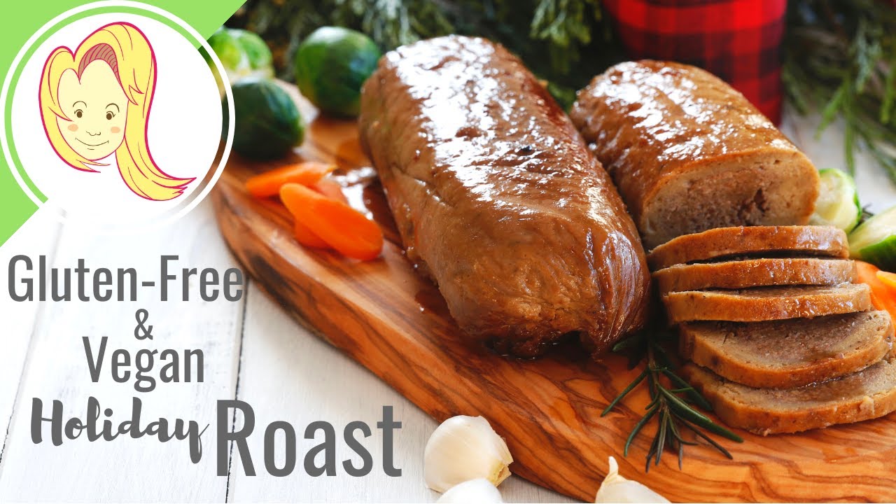 Gluten Free Vegan Holiday Mushroom Roast